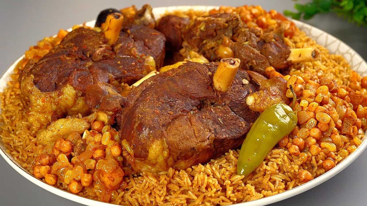 طريقة عمل الكبسة باللحمة طريقة عمل الكبسة باللحمة